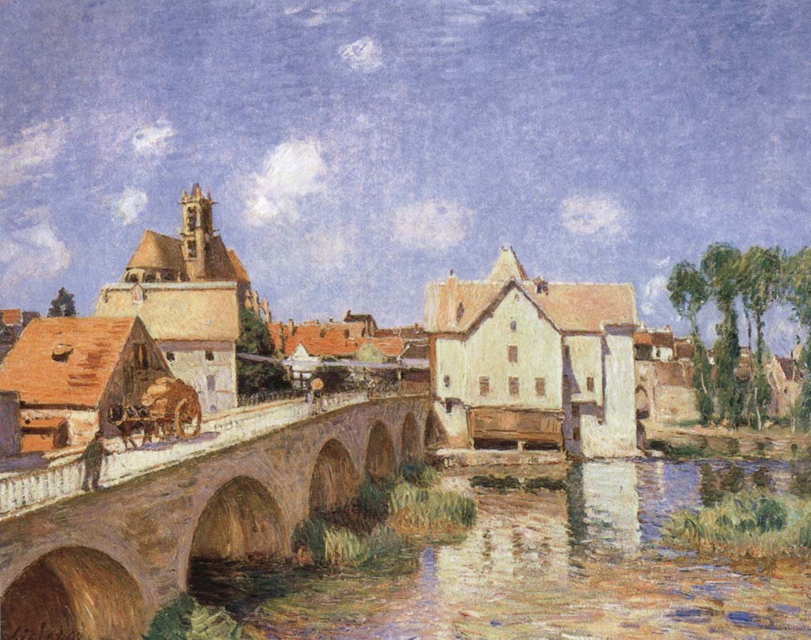 The Bridge at Moret